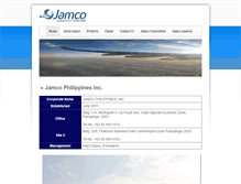 Tablet Screenshot of jamcophilippines.com